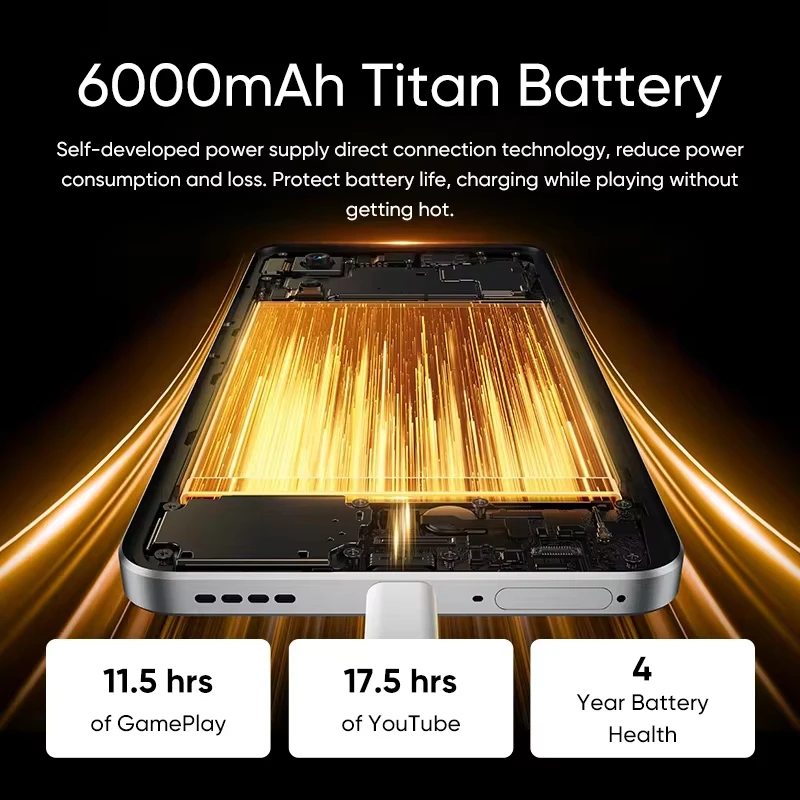 [Programma Pioneer] smartphone realme 14 5G Snapdragon ®   6 Gen 4 Chipset 6000mAh Batteria 45W Carica 120Hz Display AMOLED IP69 NFC