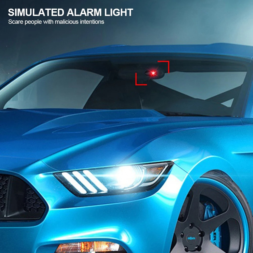 Auto Solar LED-knipperlicht Op een voertuig gemonteerde antidiefstallamp Draadloze waarschuwingslichten USB-oplader Mini Universa Auto-accessoires