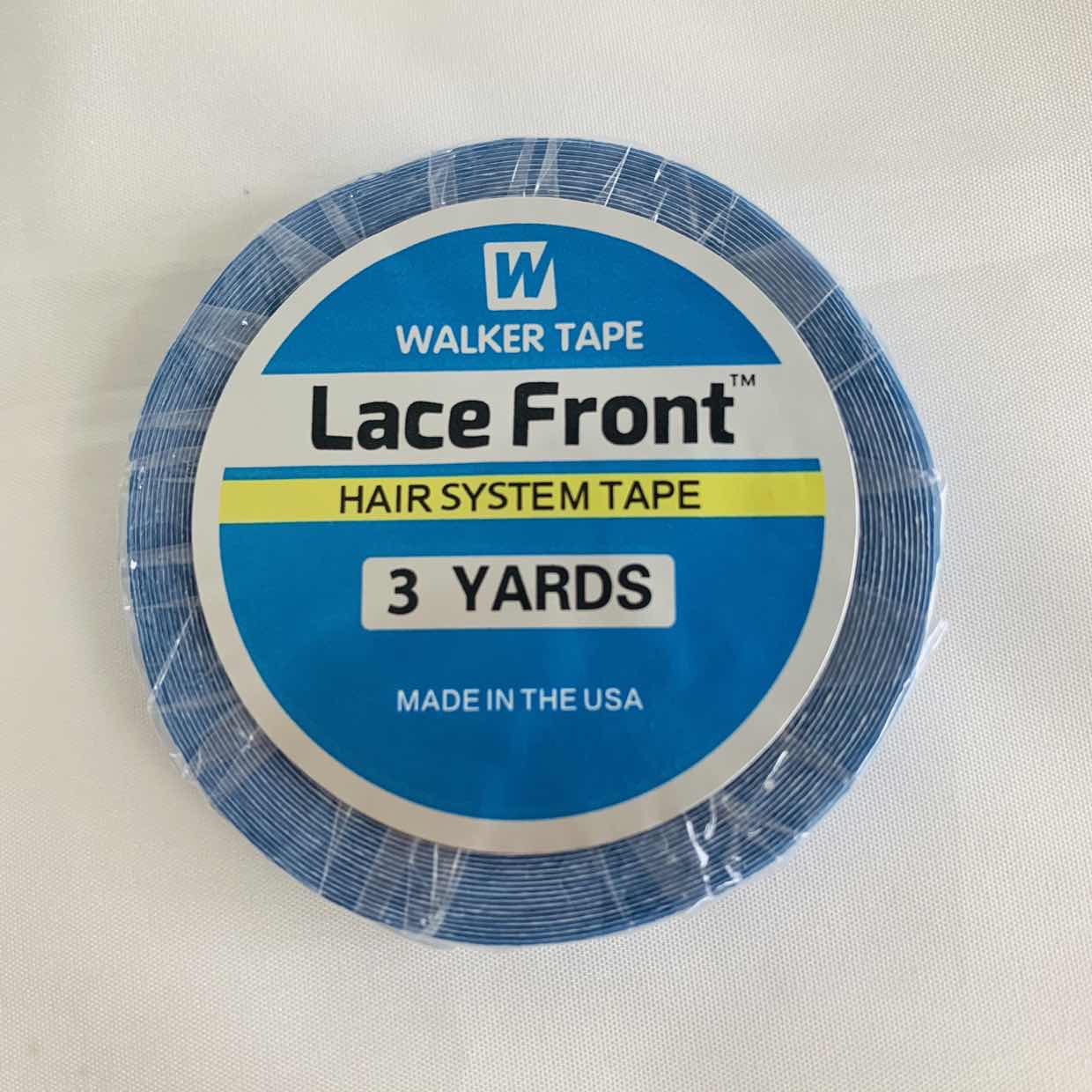 1/2/3 ロール 0.8 センチメートル * 3 ヤードスーパーヘアブルーテープ両面粘着テープヘアエクステンション/レースウィッグ/かつら