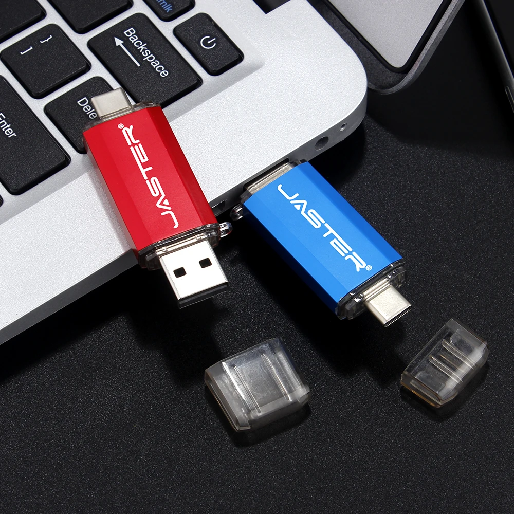Clé USB OTG 8 go 16 go pour téléphone Android 64 go clé USB 128 go 32 go clé USB type c clé mémoire en métal cle usb