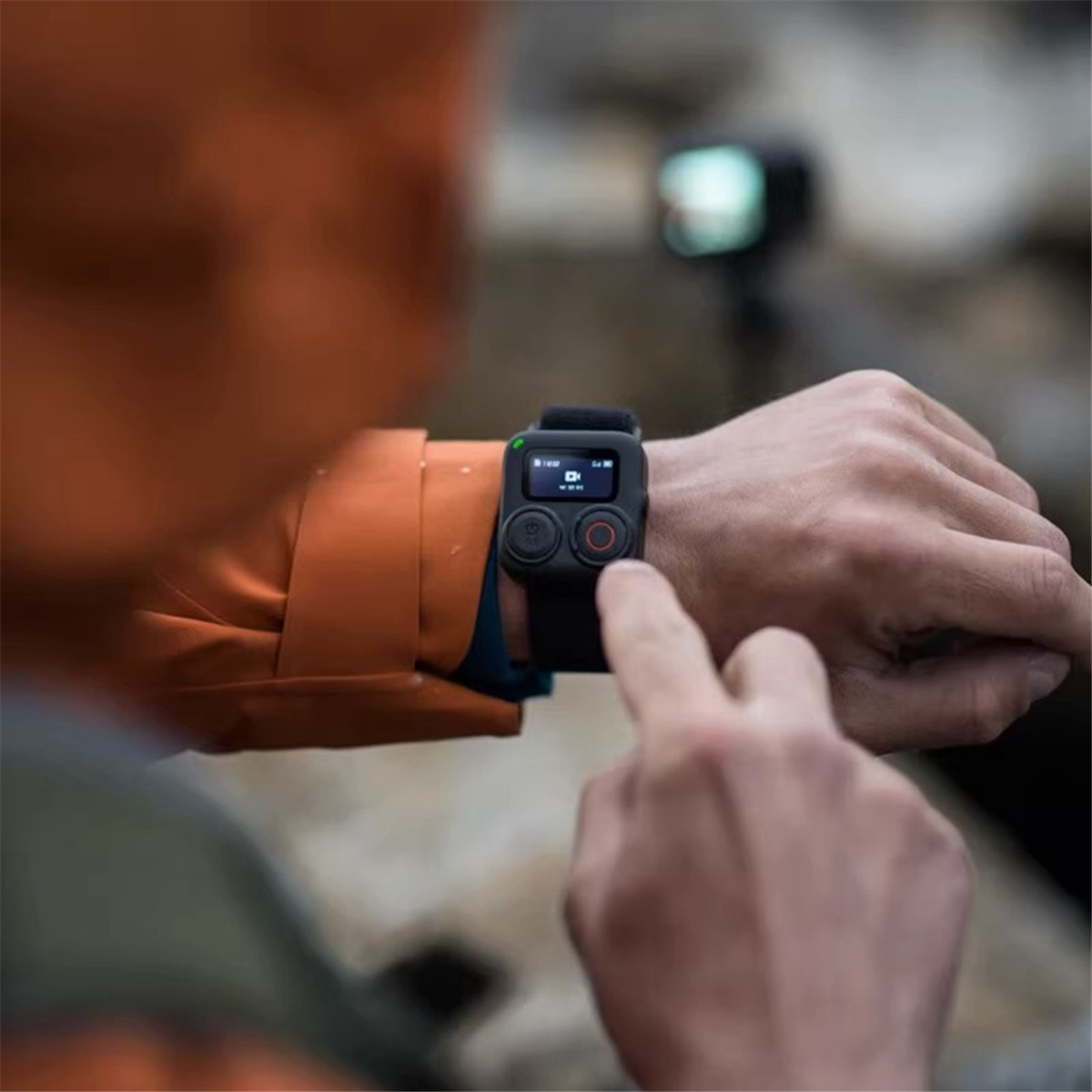 DJI Osmo Action GPS 용 BABQ DJI Osmo Action 4/5 Pro 액션 카메라 액세서리 용 Bluetooth 리모콘