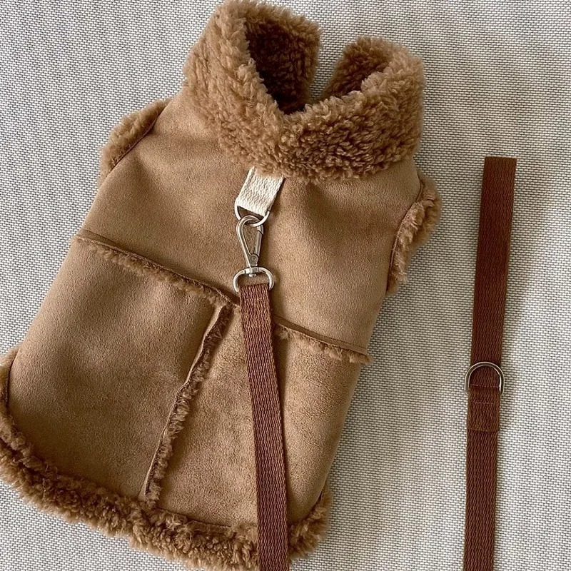 Ropa para perros, abrigo, accesorios, perros pequeños, lujo para animales, vestidos medianos de invierno, ropa suave para mascotas, diseñador, Chihuahua, lindo