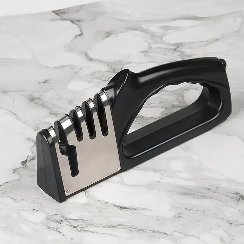 Küche 4-Segment Messerschärfer Multifunktionale Tragbare Nicht-slip Basis Messer Spitzer Haushalt Küche Gadgets Zubehör
