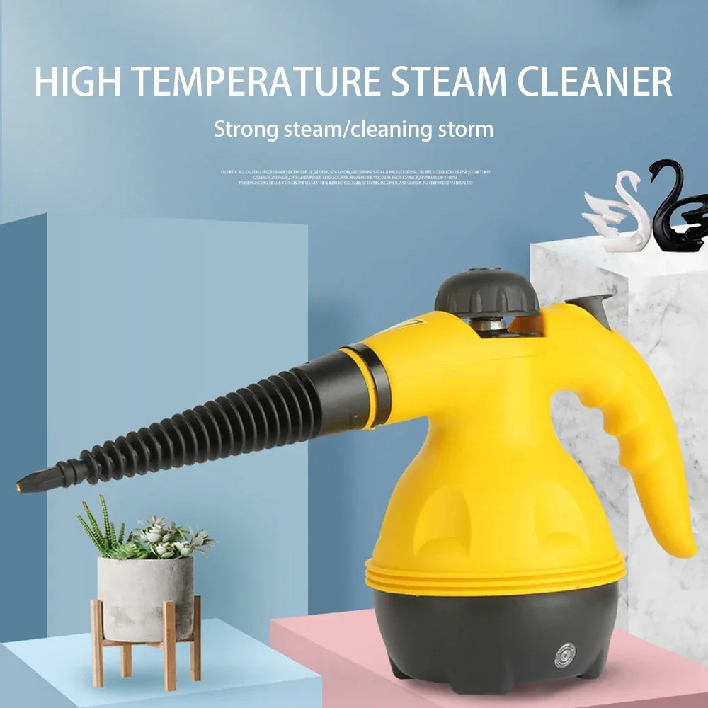 Herramientas de limpieza de automóviles domésticas de mano, limpiador a vapor de alta temperatura, limpiador multifunción