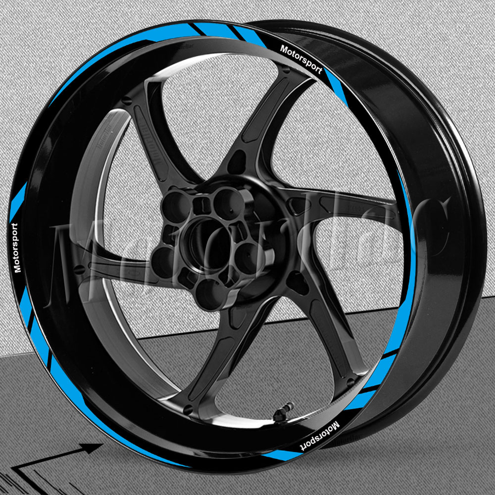 Motorcycle Wheel Sticker 17'' Rim Decal Stripe Tape Accessories For S1000XR/RR F900/800R S1000R F900XR nine t R 1200R G310R