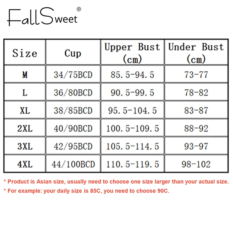 FallSweet 1/2 Uds sujetador push-up sin costuras para mujer Bralette inalámbrico lencería suave cómoda y transpirable para busto grande y pequeño