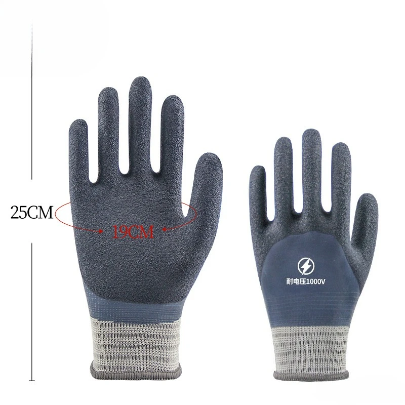 Electrician Insulating Gloves Withstanding Voltage 1000V High Elasticity Touch Screen Glove Safety Protective