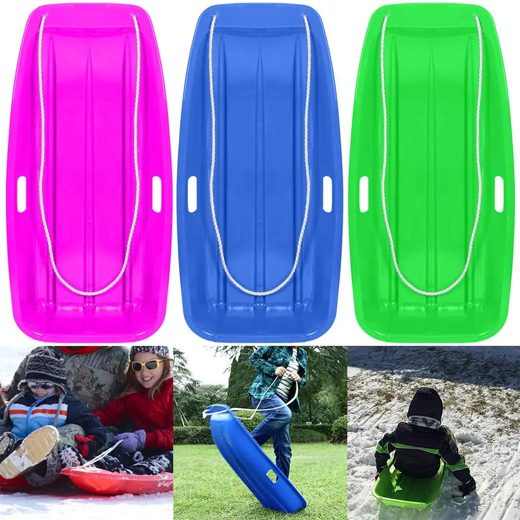 Sleigh Flying Flyer Speeder Downhill Board Ski Pad Toboggan Boat Snow Sled