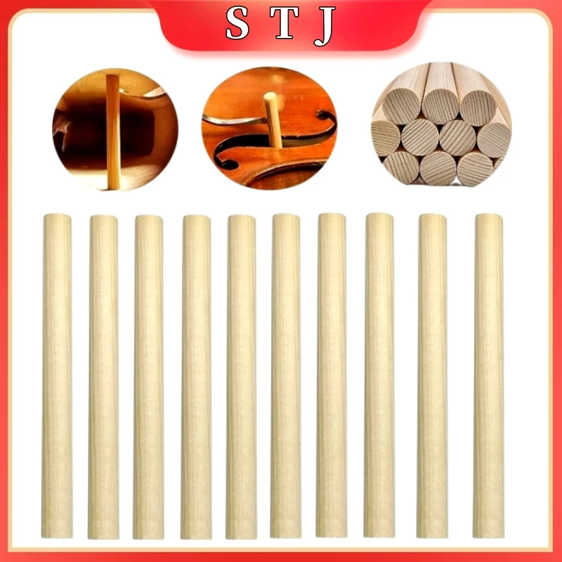 20 Chiếc Viola Âm Thanh Bài Cũ Gỗ Vân Sam Soundposts, Viola Cột Âm Nhạc Công Cụ Viola Âm Thanh Bài Phụ Kiện Phần