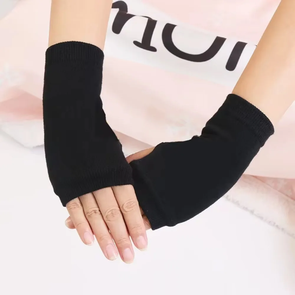 Vrouwen Korte Vingerloze Handschoenen Cosplay Want Unisex Morsmouw Arm Warmer Herenmode Warme Manchet Anime Handschoenen Cosplay Accessoire