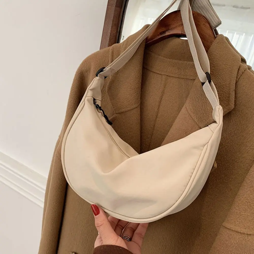 Borsa a tracolla Hobos casual in nylon moda Borsa sotto le ascelle Borsa a tracolla per donne Studenti Borsa a tracolla a tracolla