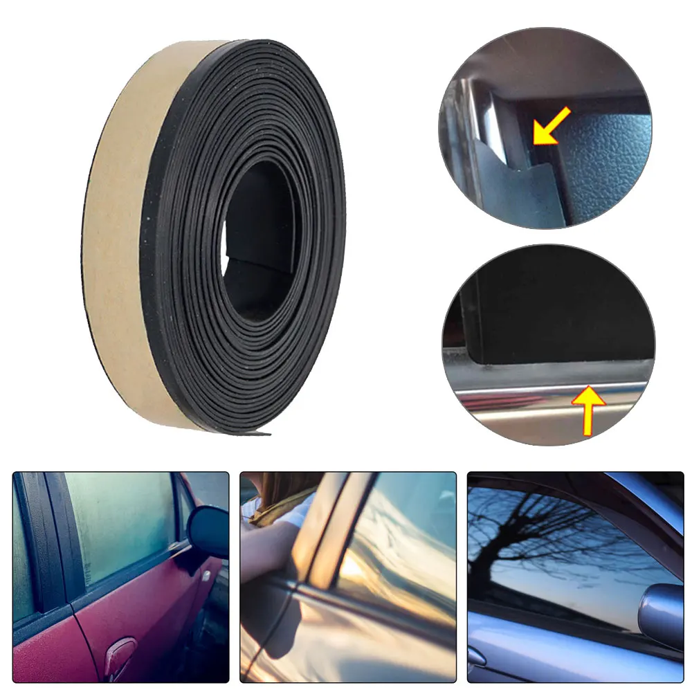 Cửa Sổ Ô Tô Chống Thấm Nước Bảo Vệ Cói Weatherstrip Ốp Viền Cửa Xe Ô Tô Kính Cửa Sổ Cao Su Kín Dây Tự Động Gioăng Cao Su