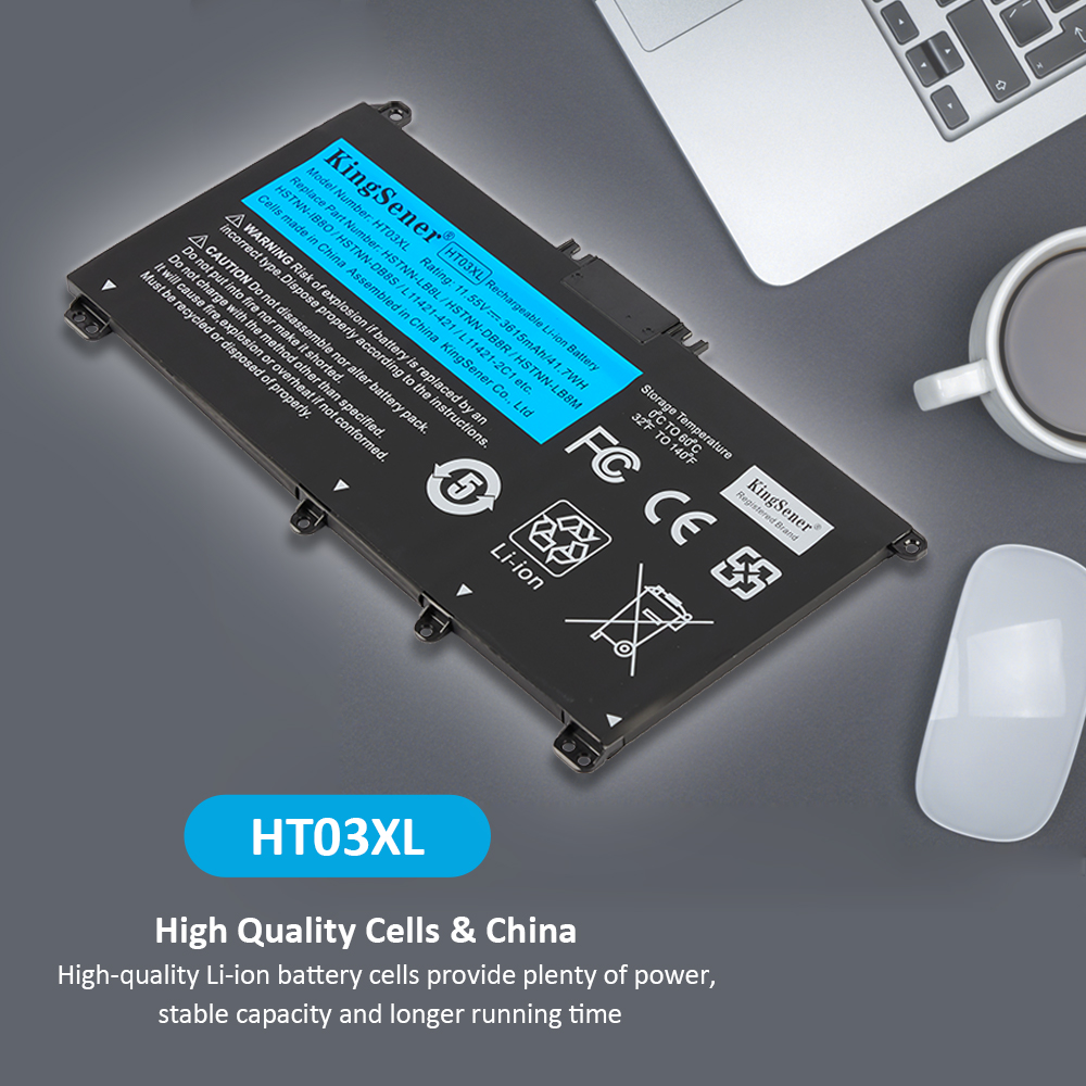 KingSener HT03XL Pin Cho Pavilion HP 14-CE0025TU 14-CE0034TX 15-CS0037T 250 255 G7 HSTNN-LB8L L11421-421 HSTNN-LB8M/DB8R