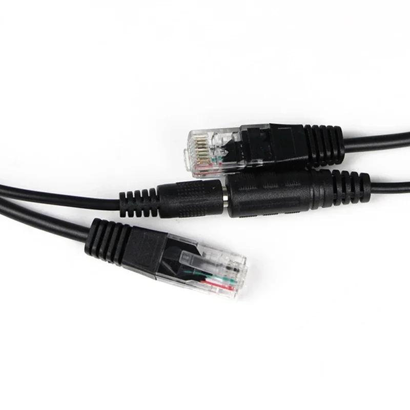 ESCAM POE สายเคเบิล Passive Power Over Ethernet Adapter POE Splitter Injector แหล่งจ่ายไฟโมดูล 12-48 V สำหรับ IP กล้อง