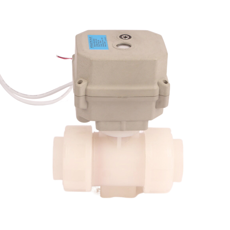 Привод PVDF с двойной резьбой, 12 В, 24 В постоянного тока