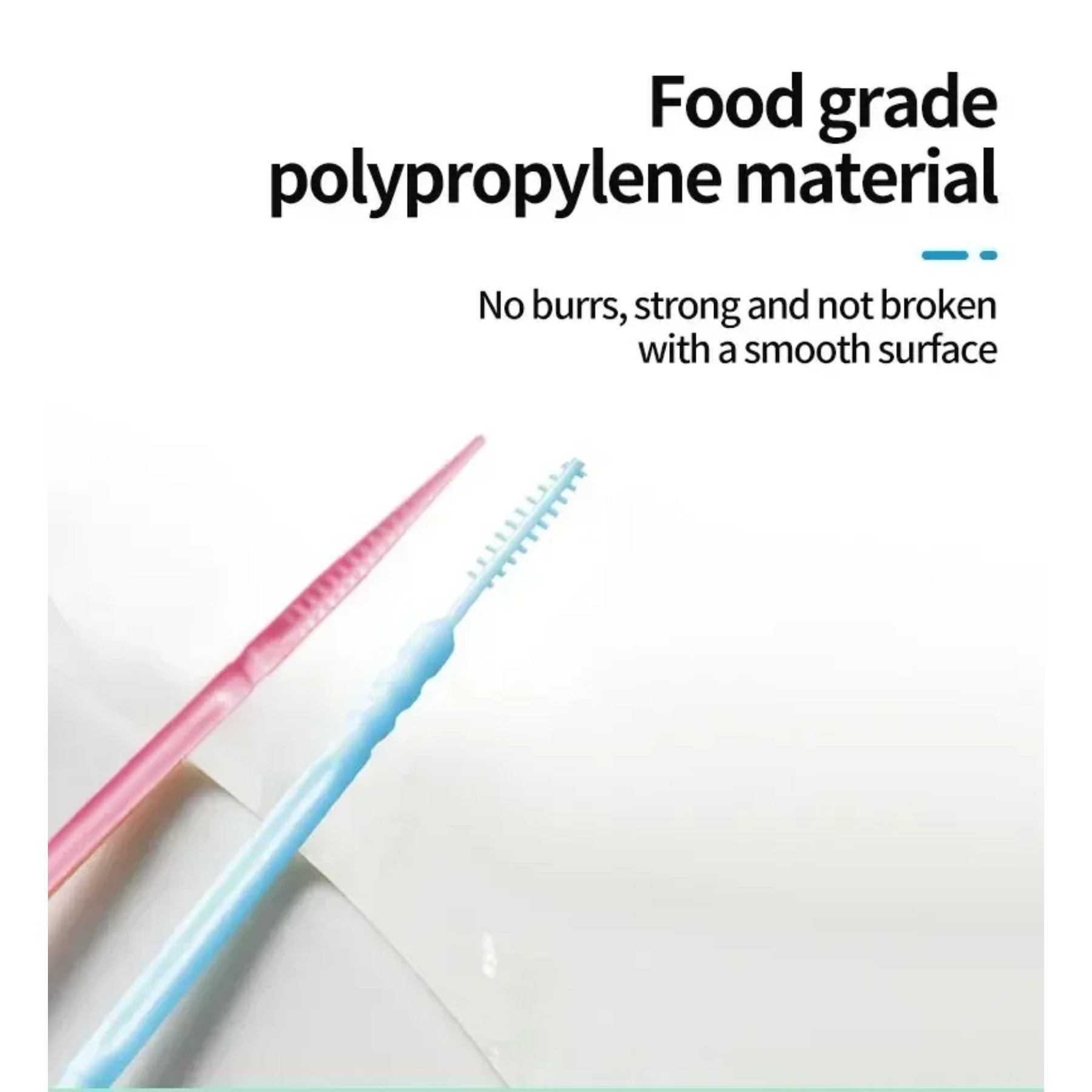 Draagbare ultrafijne tandenstokers, wegwerpdoos voor gezinnen, hoogwaardige gepersonaliseerde creatieve fruitsticks met dubbele kop