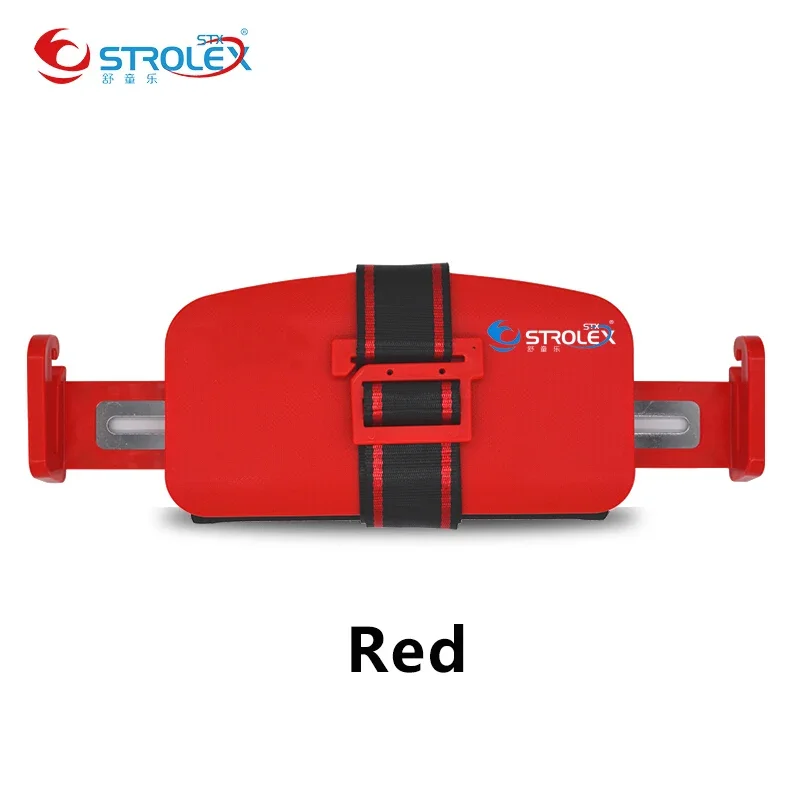 Strolex-cojín de seguridad portátil para asiento de coche de bebé, bolsillo de viaje, asientos de seguridad de coche plegables para niños, arnés The Grab and Go Booster
