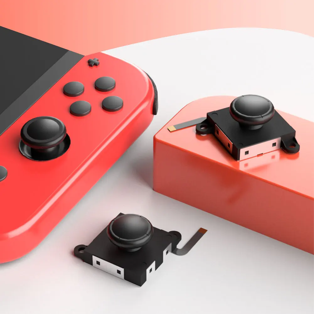 Joystick de detección Hall de 1-6 piezas, reemplazo de JoyCon, sin deriva, palo electromagnético para Nintendo Swicth / Switch OLED/Lite