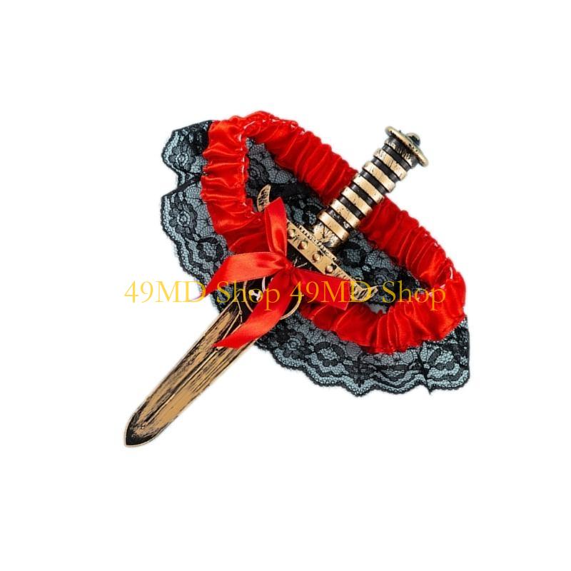 メス用の49MDガーターストラップガーターベルトクールサスペンダーランジェリーベルトナイトクラブ用の太ももガーターを調整する