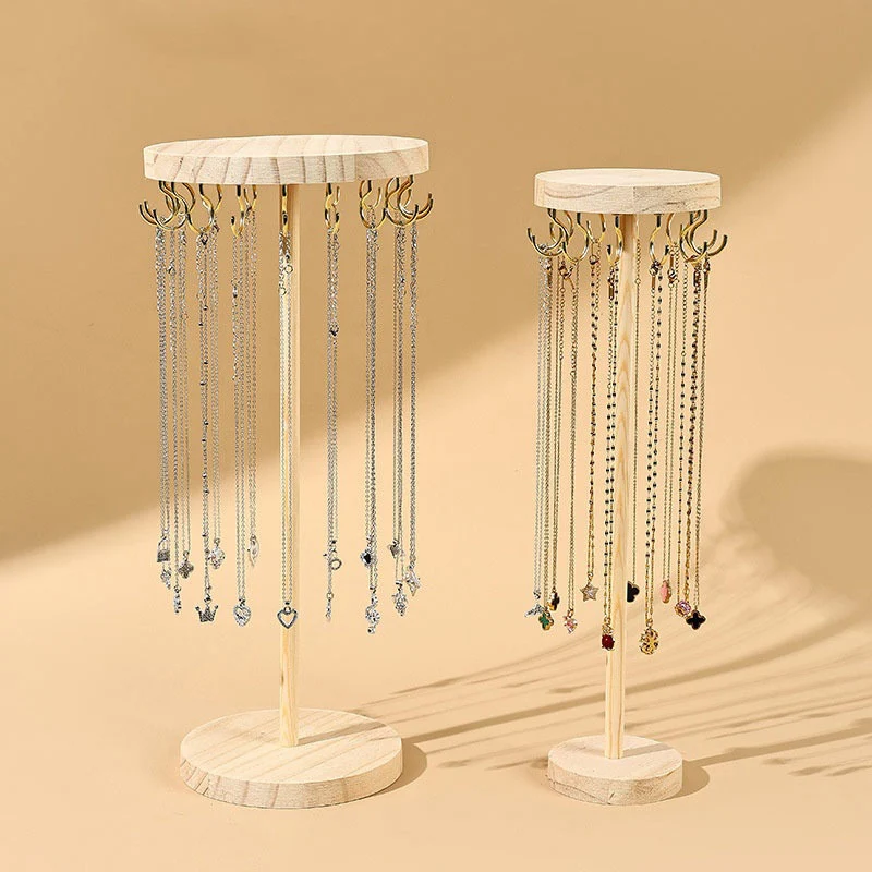 Organizador de jóias display colar titular colar cabide jóias expositor colares brincos pingente pulseiras para