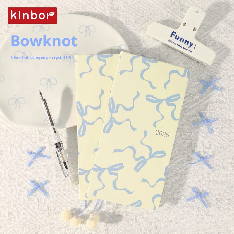 NEW Kinbor 2026 Weekly Planner Pocket Notepads 78g Paper Daily Weeks Time Management Organized For the Busy&Brilliant To-Do List