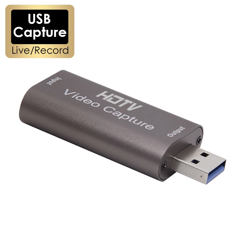 Карта видеозахвата 4K USB 3,0 USB2.0 HDMI-совместимый захват-рекордер для PS4, игровая DVD-видеокамера, камера записи, прямая трансляция