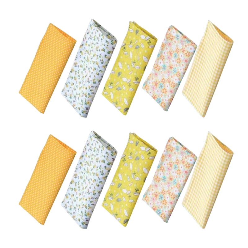 Elegantes Blumen-Taschentuch, Taschentuch, Handtuch, Kopftuch für formelle Freizeit, 10 Stück, Tropfenverschiffen