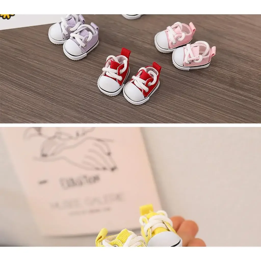 สําหรับ 17 ซม.Labubu รองเท้ารองเท้าของเล่น Casual กีฬารองเท้าชุดตุ๊กตาอุปกรณ์เสริม DIY ตุ๊กตาของเล่นสําหรับ labubu ชุด
