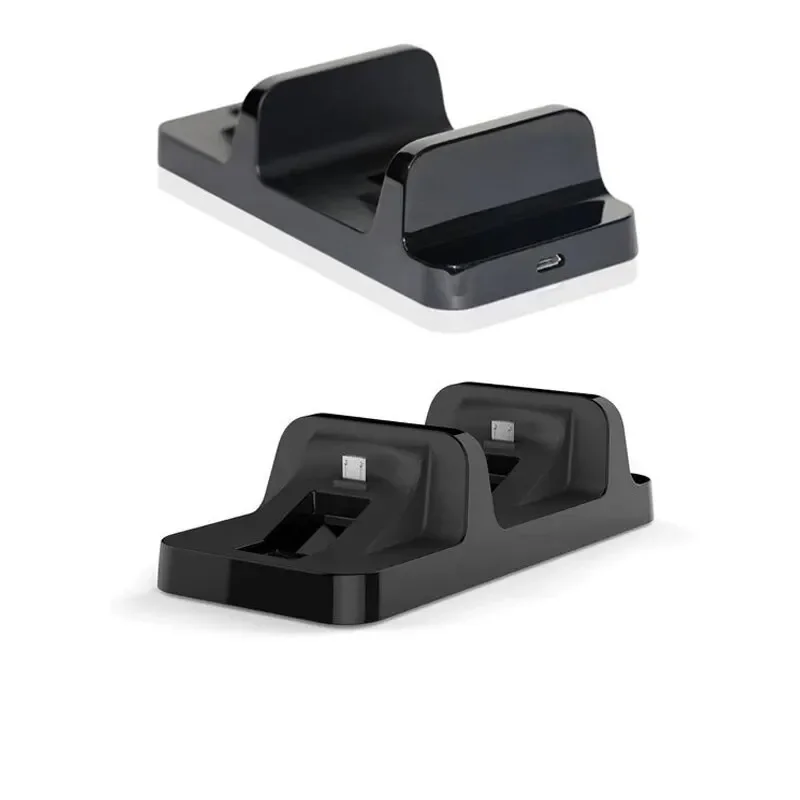 Podwójna stacja dokująca USB do kontrolera PS4 Uchwyt do ładowania gier do bezprzewodowego gamepada Sony PlayStation 4, kontrola ładowarki