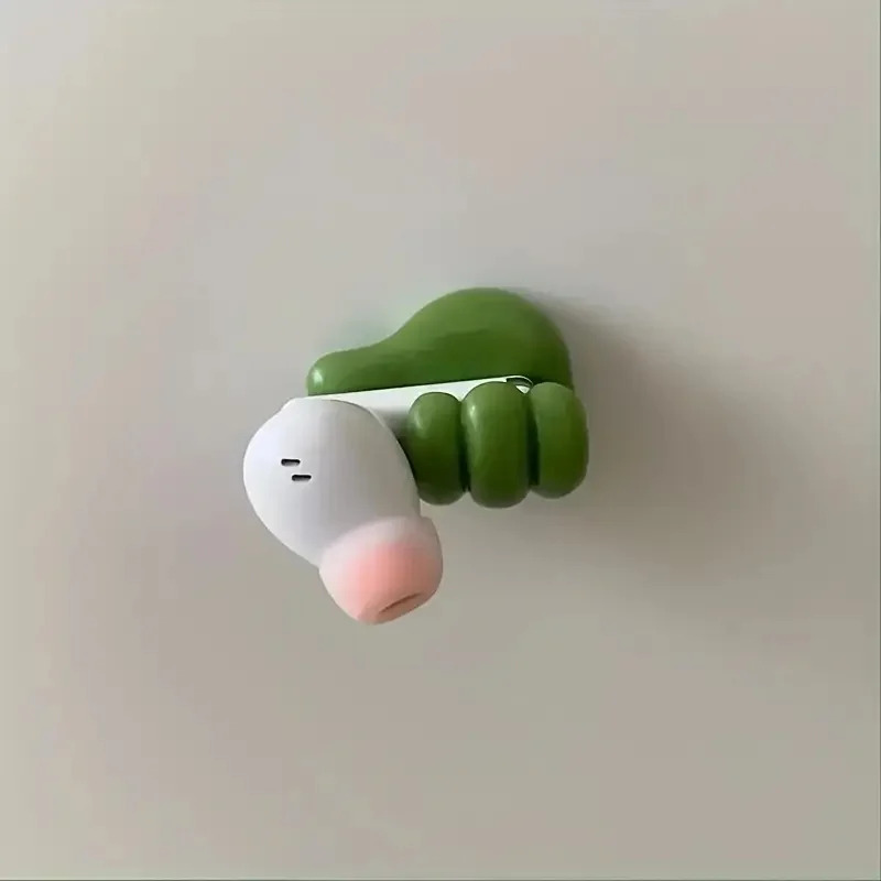 Thumb-shaped Cable Organizer, 10 Pieces, Storage Clips, Adhesive Hooks Without Drilling, Plastic, Perfect