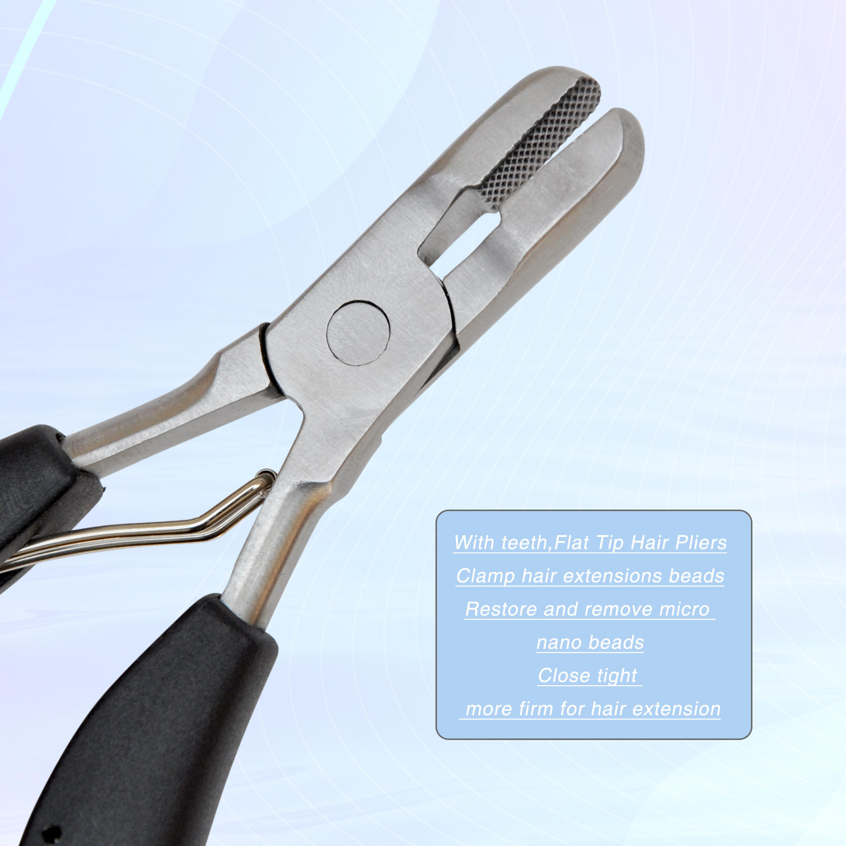 Herramienta trituradora de unión de fusión, alicates para extensiones de cabello, herramienta para quitar extensiones de cabello de queratina