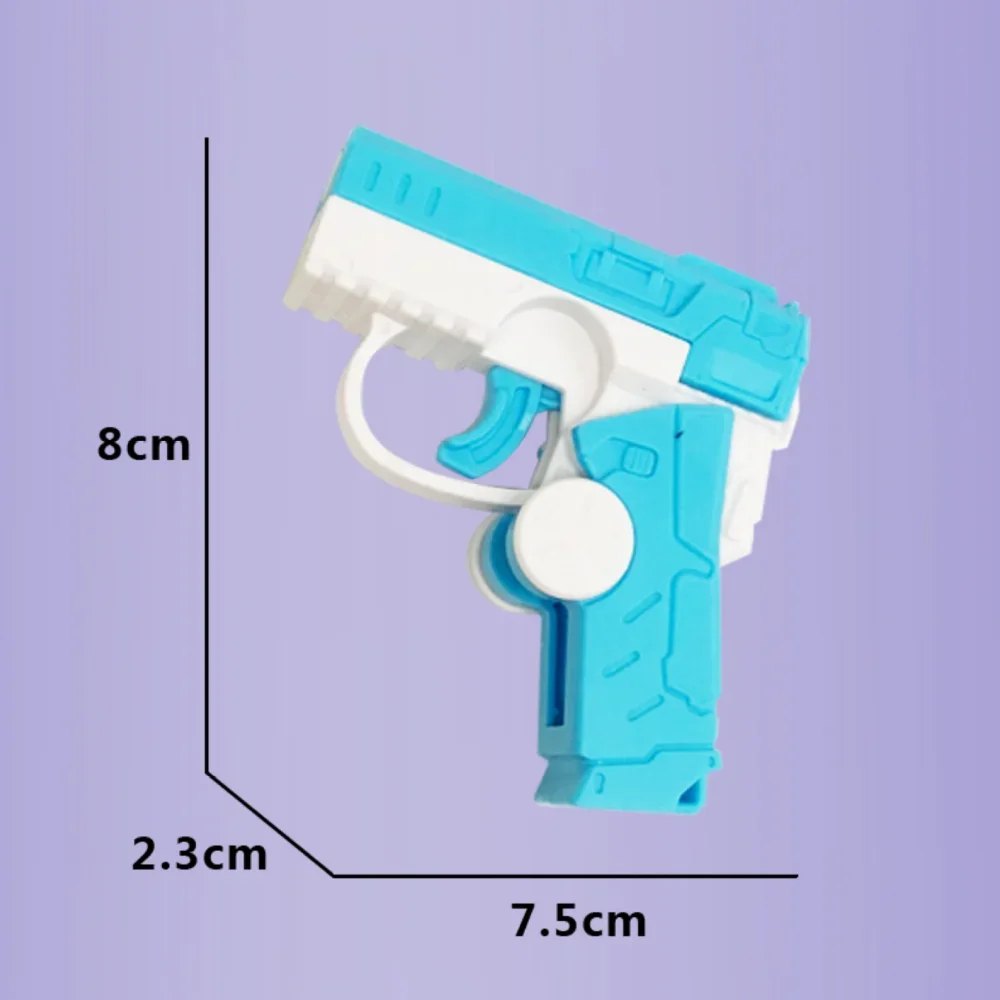ใหม่มาถึง Fidget Spinner Gun Transforming อัตโนมัติ Rebound Mini ปืนของเล่นสํานักงาน Fidget ของเล่นผู้ใหญ่ความเครียดบรรเทาของเล่น