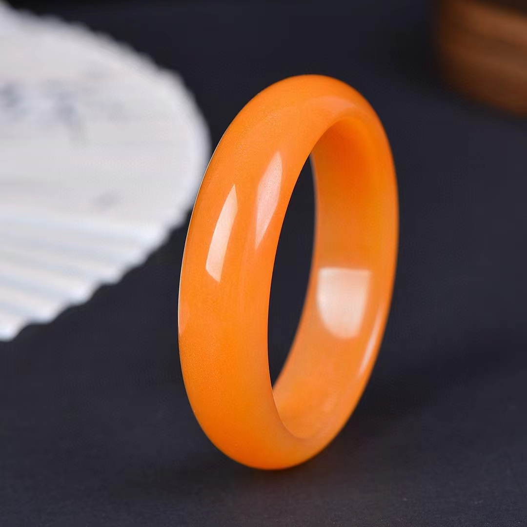 Hetian Pulseiras De Jade De Seda Dourada para Mulheres, Pedra De Jade Amarelo Natural, Pulseira De Pedras Preciosas Elegante, Encantos De Luxo Jóias