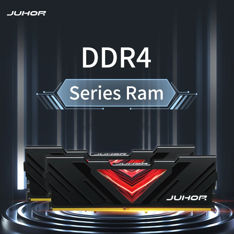 JUHOR Memoria Ram DDR4 8G 16G 32G 2666 3200MHz Udimm Dimm Memoria de escritorio