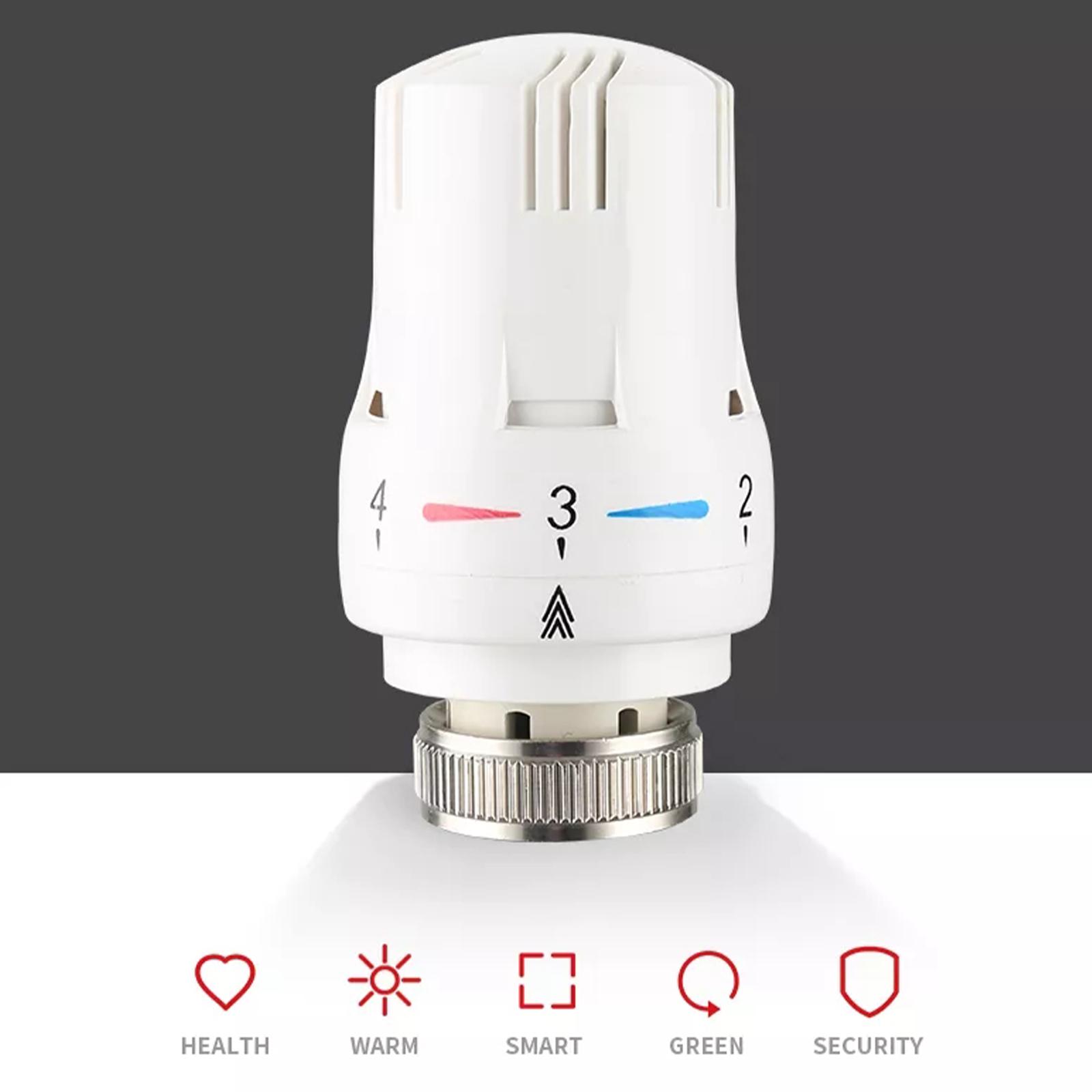 Tản Nhiệt Van Hằng Nhiệt Cảm Ứng Nhiệt Đầu Tản Nhiệt Nhiệt Đầu Bộ Điều Khiển Tản Nhiệt Bình Giữ Nhiệt Cho Hệ Thống Làm Nóng M30x1.5mm