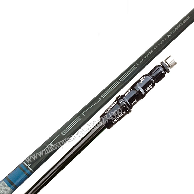 Eje de Golf de madera TENSEI AV 55, eje de grafito, serie de eje de conductor de Golf, funda de montaje gratis, palos flexibles R/S, accesorios de Golf Shft