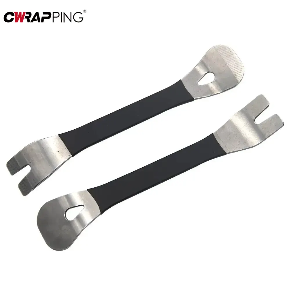 Auto Innen Clip Panel Trim Hand Werkzeuge Edelstahl Langlebig Trim Entfernung Ebene Hebeln Platte Schnalle Fahrer für Auto Zubehör