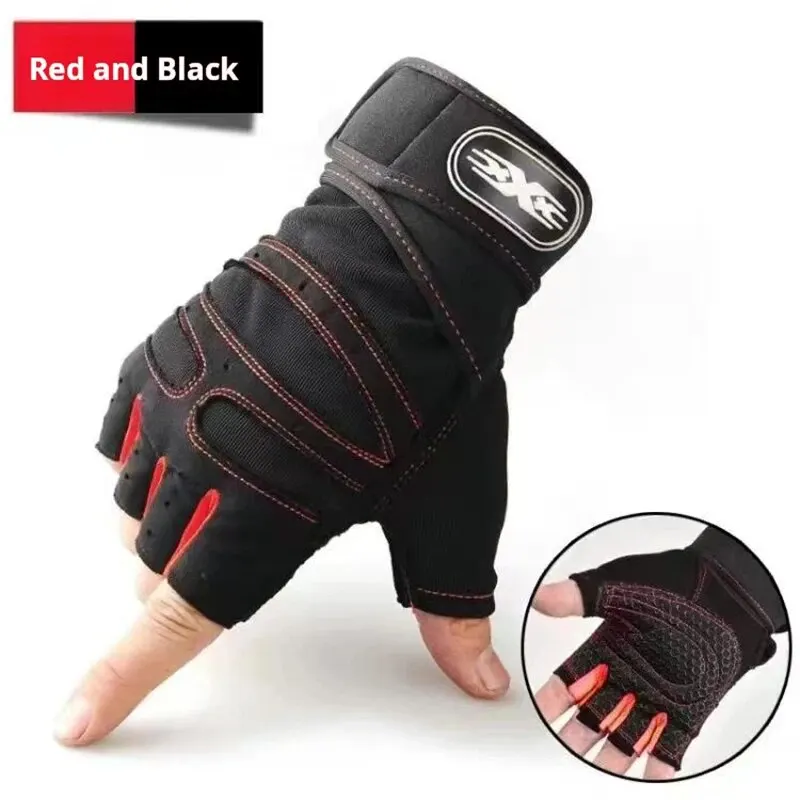 Guanti Fitness mezze dita tattiche sportive ciclismo alpinismo all'aperto guanti traspiranti e resistenti all'usura