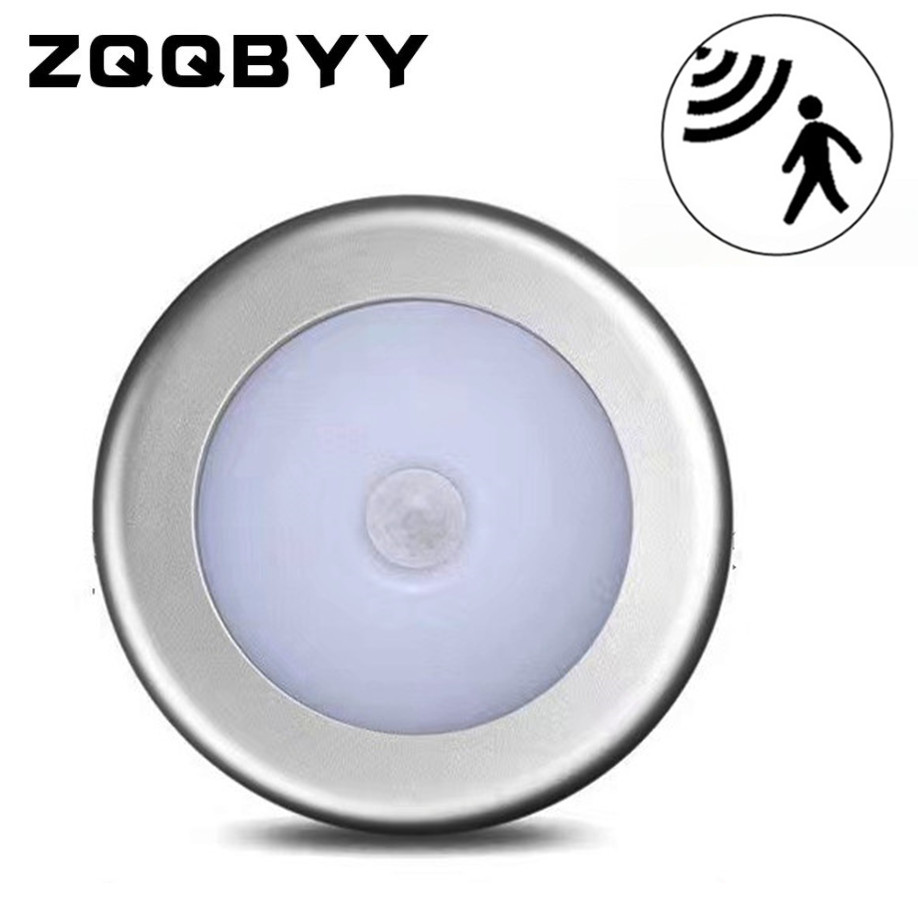 LED capteur de mouvement veilleuse corps humain Induction détecteur sans fil automatique PIR lumière marche/arrêt pour l'éclairage de chevet à la maison