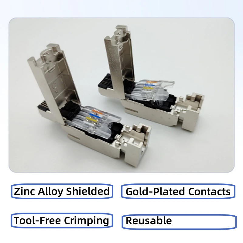 Suitable for Siemens 4-core Ethernet cable RJ45 crystal head 6GK1 901-1BB1  0/1BB20/1BB11