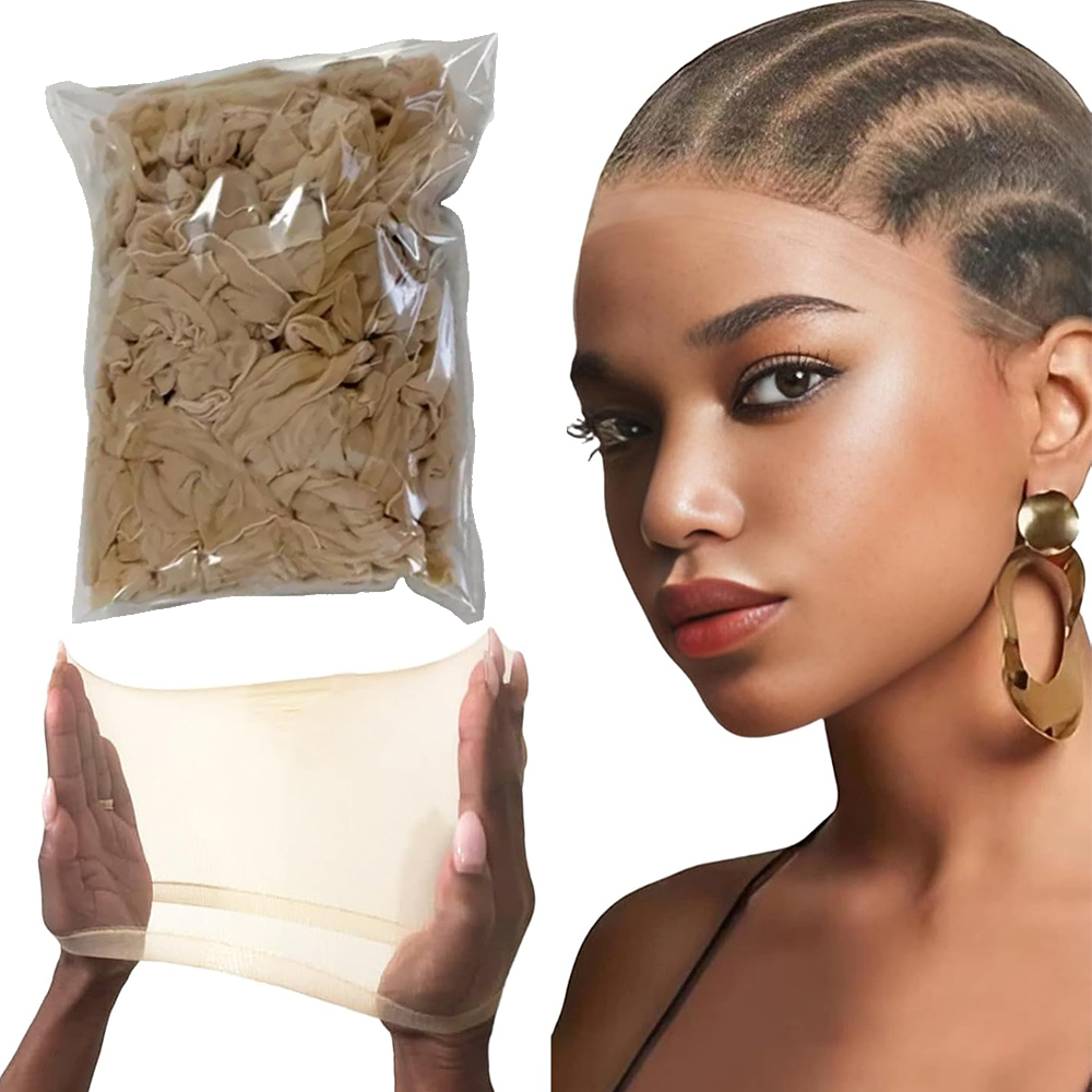 20 Stück HD-Perückenkappen, ultradünne Perückenkappen, unsichtbar, hautähnlich und dehnbar, Perückenkappe für Lace-Front-Perücke