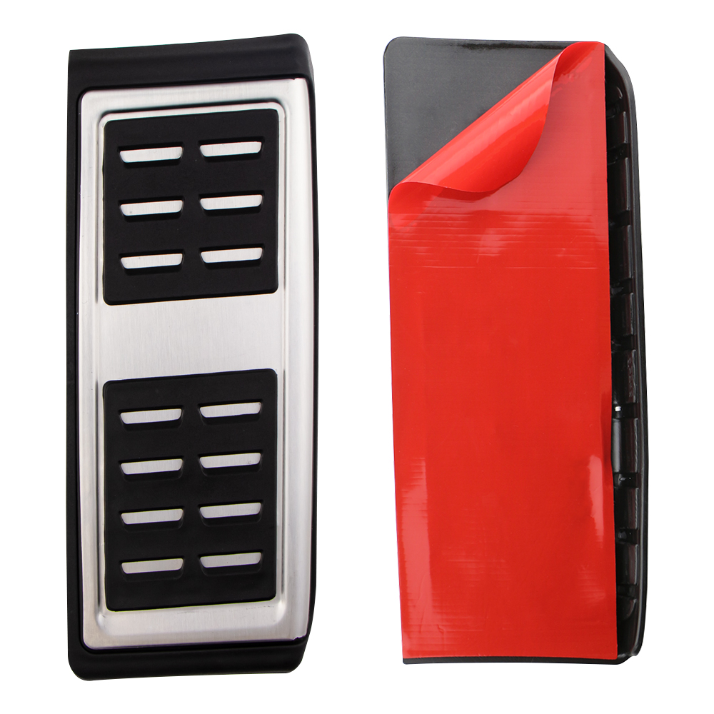 LHD 車のペダルフォルクスワーゲン VW T-Roc T-cross ゴルフ 8 MK8 2017 - 2023 ステンレス鋼ガスブレーキペダルパッドカバー Troc Tcross 用