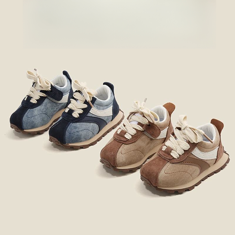 Claladoudou-男の子と女の子のための子供用スニーカー、通気性のあるスポーツシューズ、屋外ランニングシューズ、ファッションパッチ、春