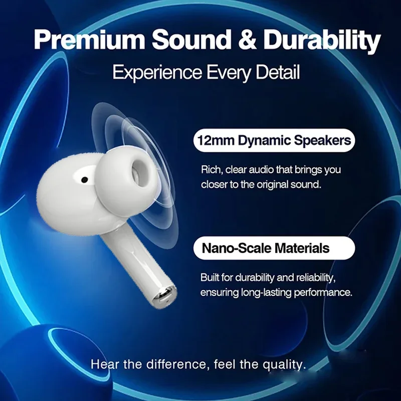 USAMR Airs Pro auriculares inalámbricos Bluetooth 5,2 TWS auriculares Siri ventana emergente impermeable con micrófono para IPHONE Android
