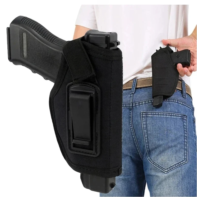 Taktische Holster Mit Clip Tasche IWB Links Rechts Universal Pistole Tasche Versteckte Trage Holster Outdoor Training Pistole Holster Für Männer