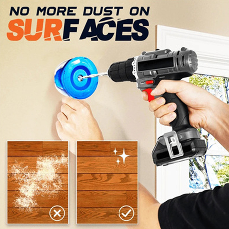 1pc martelo elétrico perfuração capa de poeira do agregado familiar broca elétrica impacto rolha poeira coletor ferramenta
