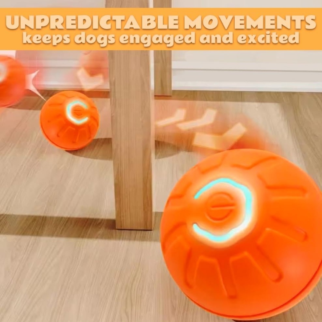 Giocattoli per animali domestici Palla per animali domestici con divertimento elettrico a gravità Palla rimbalzante intelligente per cani e gatti