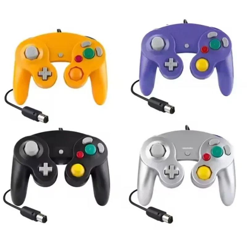Controlador de juego con cable para GameCube NGC, mando de mando con cable de un solo botón para consola de juegos NGC