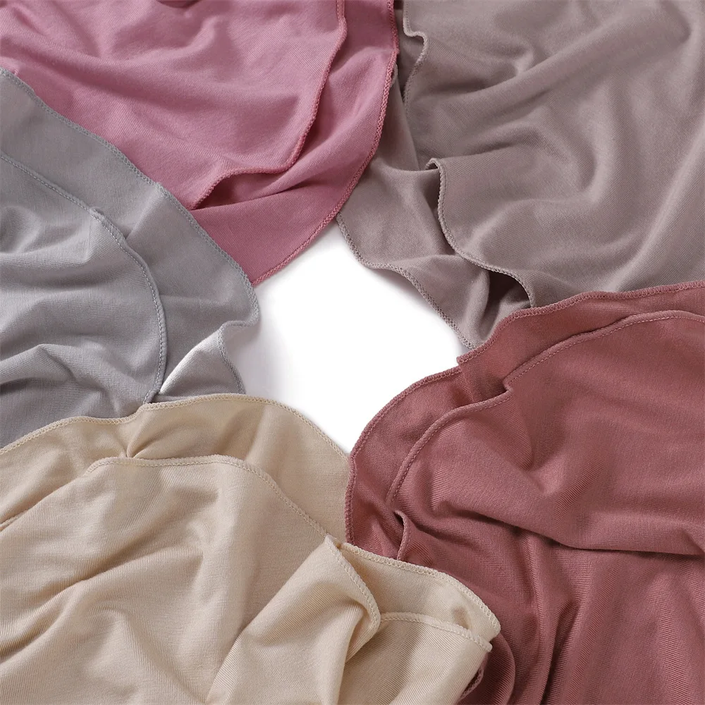 Cubierta de cuello para mujer musulmana, jersey modal, cubierta completa de cuello alto, cubierta de cuello de tortuga, ropa islámica, accesorio de ropa para mujer