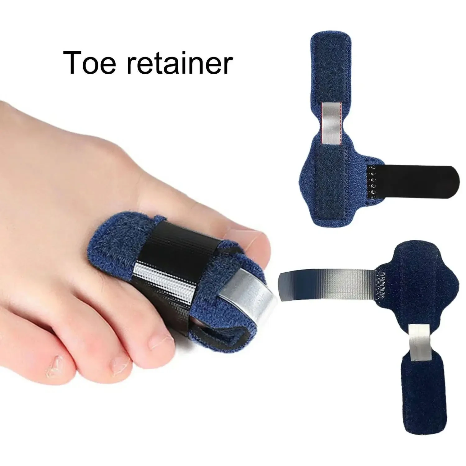 1pc Splint Toe Straightener Hammer Corrector Toe Brace Hammertoe Splint Toe Wrap Covers Broken bunion corrector Foot Care Tools